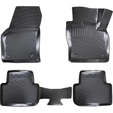 Esranın Dünyası Volkswagen Tiguan I 2007-2017 Uyumlu 3D Havuzlu Paspas