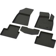 Esranın Dünyası 4d Havuzlu Kauçuk Paspas, Renault Austral 2022 ve Üstü Uyumlu