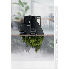 Esranın Dünyası A4 Şeffaf Poşet Dosya - 25 Adet, Geri Dönüştürülmüş Plastik