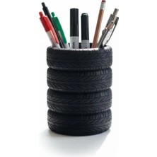 Esranın Dünyası Lastik Şeklinde Kalem Tutucu, Pratik Masa Üstü Organizer