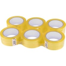 Esranın Dünyası Şeffaf Kauçuk Koli Bandı - 6 Adet Set