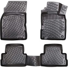 Esranın Dünyası 3D Havuzlu Paspas, Renault Kadjar (2015 ve Sonrası) Uyumlu, Tpe Malzeme