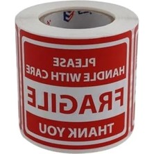 Esranın Dünyası "lütfen Dikkatli Taşı" Kırılgan Ürün Etiketi, 250 Adet