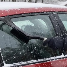 Esranın Dünyası Çok Amaçlı Araba Buz Kazıyıcı ve Kar Temizleme Fırçası, Ergonomik Tasarım