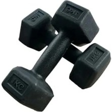 Esranın Dünyası Köşeli Vinyl Kaplı Dambıl Ağırlık Seti