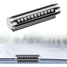 Esranın Dünyası Alüminyum Kasa ile Şık Çevirmeli Araç Içi Telefon Numaratörü