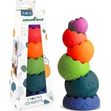 Esranın Dünyası Duyusal Denge Oyuncağı - Montessori Tarzı Istifleme Oyunu