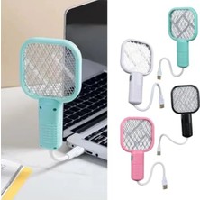 Esranın Dünyası USB Bağlantılı Mini Elektrikli Sinek Öldürücü Raket - Uv Işıklı