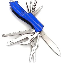 Esranın Dünyası 11 Fonksiyonlu Mavi Kamp Cep Çakısı