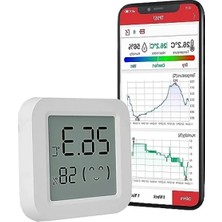Esranın Dünyası Dijital Isı ve Nem Ölçer, Bluetooth Bağlantılı, LCD Ekran