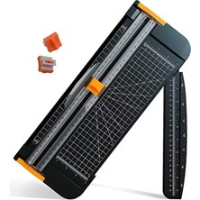 Esranın Dünyası Sürgülü Cetvelli Kağıt Kesme Makinesi - 2 Yedek Bıçakla