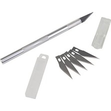 Esranın Dünyası Paslanmaz Çelik Kretuar Bıçağı - 5 Yedek ile