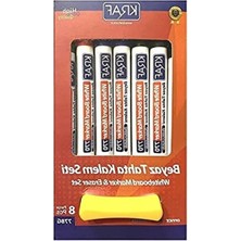 Esranın Dünyası Beyaz Tahta Kalemi & Silgi Seti - 8'li