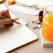 Esranın Dünyası Keten Kapaklı Tarihsiz A5 Spiralli Not Defteri - Mercan Renk