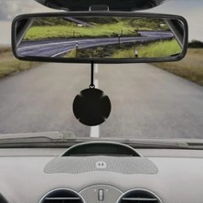 Esranın Dünyası Siyah Daire Tasarımlı Araba Dikiz Aynası Süsü