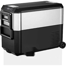 Esranın Dünyası 12/24V 47 Litre Tekerlekli Kompresörlü Oto Buzdolabı/dondurucu