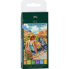 Esranın Dünyası Fırça Uçlu Çizim Kalemi Seti, 6'lı, Solmaya Dayanıklı