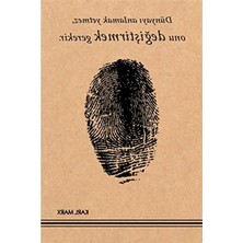 Esranın Dünyası Kraft Defter, Karl Marx Temalı