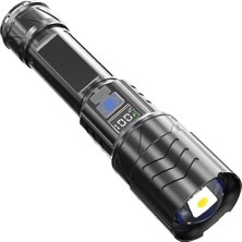 Esranın Dünyası Şarjlı LED El Feneri - 3 Modlu ve Hızlı Şarj