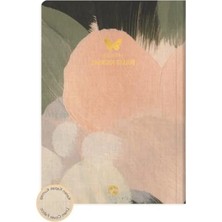 Esranın Dünyası Keten Noktalı Bullet Journal Defteri, 17X24 Cm, Şık Tasarım