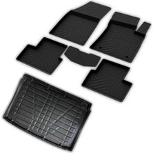 Esranın Dünyası Kauçuk 4d Paspas ve 3D Bagaj Havuzu, 2016 ve Üstü Araçlarla Uyumlu