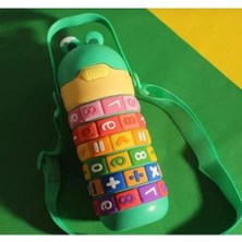 Esranın Dünyası 430 ml Pipetli Çelik Termos - Şık Tasarım ve Taşınabilirlik