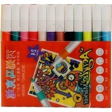 Esranın Dünyası 24 Adet Sanatsal Akrilik Boya Kalemi, Kalın Model