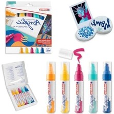 Esranın Dünyası Çok Renkli Akrilik Işaretleyici Seti - 5'li (5-10 mm Uç)