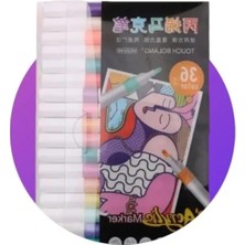 Esranın Dünyası 36 Adet Sanatsal Akrilik Boya Kalemi Seti