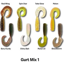 Han Fishing Hanfish Gurt 70 Mix Seri Silikon Yem