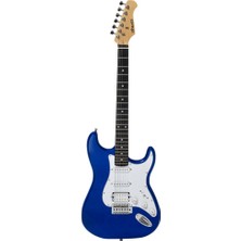 Strauss ST-20HHSSB-BL Elektro Gitar-Metalik Mavi