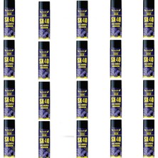 20 Adet (1 Koli) Extra Güçlü Profesyonel SX-40 Pas Sökücü Sprey 400 Ml.
