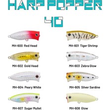 Han Fishing Hanfish Harp Popper 4 cm 4 gr Su Üstü Popper
