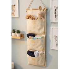 PremiumPort Yıldız Baskılı Çok Amaçlı Askılı Duvar Dolabı, Mutfak ve Banyo Organizer