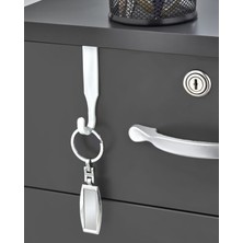 PremiumPort 12'li Mini Askı Seti, Dolap Içi Çok Amaçlı Düzenleyici