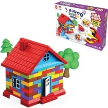 Esranın Dünyası Çok Renkli Hamur Ev Seti - 600 gr