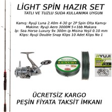 RYUJI Hazır Olta Light Spin Seti 2