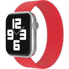 Ethab Ticaret  Watch 38MM Ayarlı Solo  Kordon (Saat Değildir) - Kırmızı