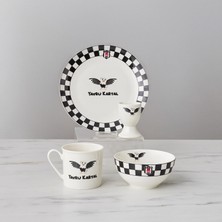 Karaca x Beşiktaş Lisanslı 4 Parça Mama Takımı