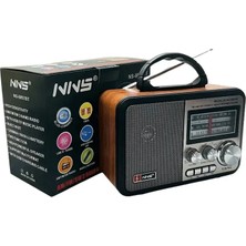 Vice Avm Nns NS-8897 Orta Boy Retro, Nostaljik, Ahşap Tasarım Radyo GO53/05555