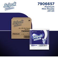 Selpak Professional Premium 24X24 cm 50'li Mini Peçete x 24 Adet