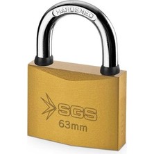 Sgs Asma Kilit Sarı Boyalı 20MM