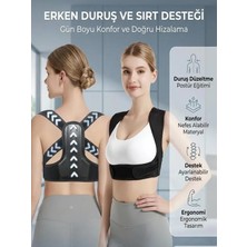 Medi lumbamed Erkek ve Kadın Ortopedik Tahriş Etmeyen Postür Korse Sırt Bel Desteği Omuz Destekli Tıbbi Korse Duruş Düzeltici Yelek