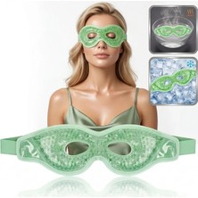 Sunup SN-29668 Jel Boncuklu Göz Maskesi Soğuk & Sıcak Kullanım Rahatlatıcı Terapi Maskesi