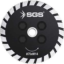 Sgs M14 Turbo Elmas Testere 75 mm