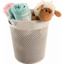 PremiumPort Çok Amaçlı Yuvarlak Sepet, 12 Litre, Ofis ve Ev Kullanımı Için