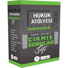 Dizgi Kitabevi Dizgi Kitap 2026 Hukuk Atölyesi Idari Hakimlik Tamamı Çözümlü Çıkmış Sorular Seti