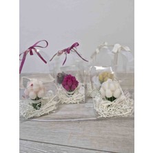 Sabrina Organizasyon Yasemin Kokulu Dekoratif Mum 10 Adet Asetat Çantalı