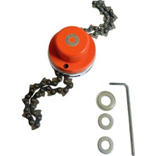 Be-Welt Motorlu Tırpan Zincirli Başlık Universal Canavar Başlık (Benzinli) - Alyanlı Tam Takım