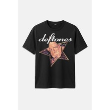 Kendim Seçtim Siyah Tişört Deftones Alternatif Metal 90LAR Unisex Regular Fit